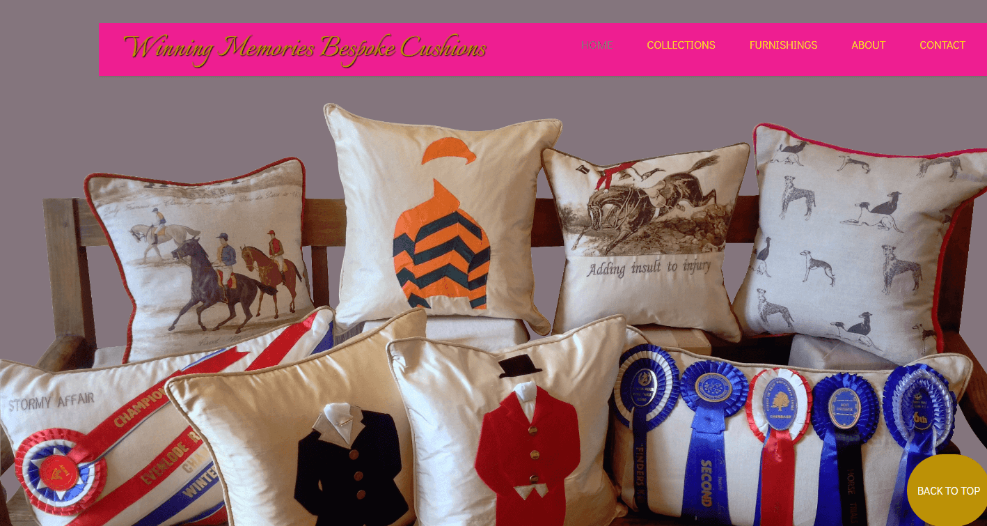 AllAbout Sites - Winning Memoroes Bespoke Cushions